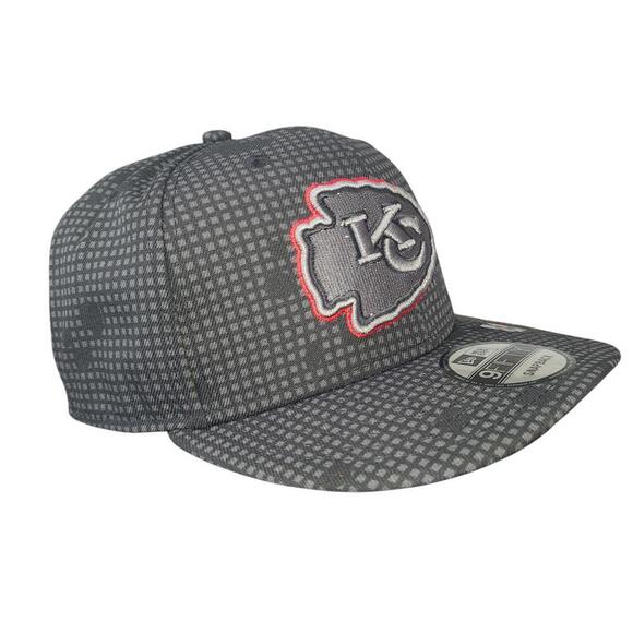 Kansas City Chiefs New Era Snapback Cap - Black/Gray Pattern - Picture 6 of 8